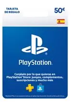 Tarjeta regalo de PlayStation 50€