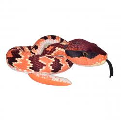 WILD REPUBLIC - Peluche 137 cm Serpiente boca de algodón Wild Republic.