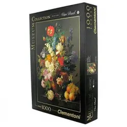 Clementoni 314157. Diseno Jarron Con Flores. Puzzle 1000 Piezas.