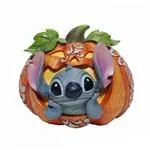 Figura decorativa Enesco Disney Lilo y Stitch Calabaza Halloween con Stitch 10cm