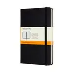 Notebook Moleskine clásico mediano raya tapa dura negro