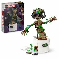 LEGO Disney Marvel Groot Bailarín, Juego de construcción +10 años - 76297