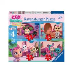 Ravensburger - Puzzle 4 en 1 Bebés Llorones