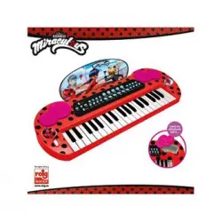 Ladybug- Zag Keyboard Con Conexión Y Salida Audio Mp3 (claudio Reig 2679.0) , Color/modelo Surtido