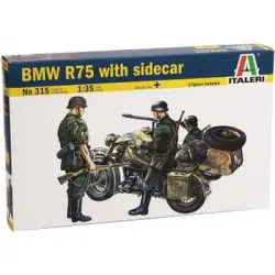 Italeri 0315s - Maqueta Sidecar Bmw R75. Escala 1/35