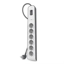 Regleta Belkin 6 enchufes Blanco