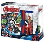 Set de sandwichera y cantimplora de aluminio 500ml Marvel Los Vengadores