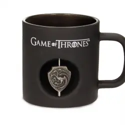 Targaryen  Negra Cristal Emblema Got