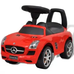 Coche Correpasillos Para Niños Mercedes Benz Rojo Vidaxl