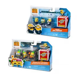 Famosa - Pack 4 Figuras 5 cm Minions Mi Villano Favorito 4 Famosa modelos surtidos.