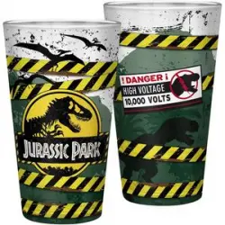 ABYstyle - Vaso Jurassic Park Alta Tensión 400ml