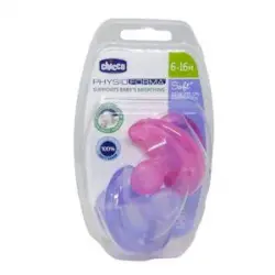 Chicco - Chupete PhysioForma Soft Silicona rosa/morado