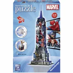 Puzzle Empire State Building Avengers