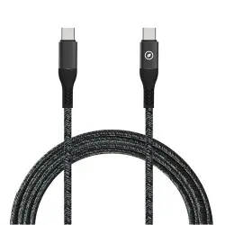 Cable Muvit for change USB-C a USB-C 100W Negro 1,2 m