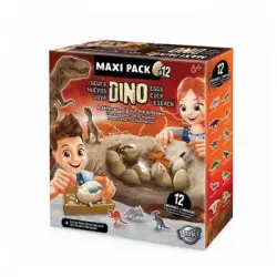 Dino Egg Maxi Pack 12 Huevos Forrajeo Y Excavación
