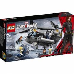 LEGO Super Heroes - Persecución en Helicóptero de Viuda Negra a partir de 7 años - 76162