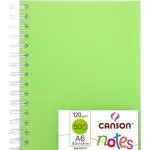 Libreta de esbozos Canson con cubierta de polipropileno 10 x 14 verde