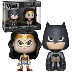 2 Figuras Funko Vynl Dc Comics: Wonder Woman Y Batman