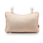 Almohada de baño con ventosa Blanco/Naranja Nature et decouvertes