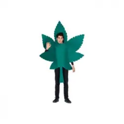 My Other Me Disfraz De Hoja De Hierba Marihuana Para Adulto Talla Unica One Size Adult (viving Costumes - 206625)