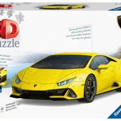 Puzle 3D Lamborghini Huracán Evo Groc