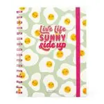 Cuaderno Legami L con espiral rayas Egg