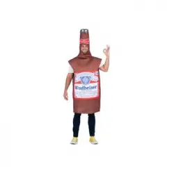 Disfraz Botellín De Cerveza Talla Unica Adult (vestido Con Capucha) (viving Costumes - 209885)