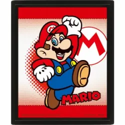 Póster 3D Mario