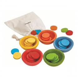 Plantoys - Tazas Ordena Y Cuenta s De Madera