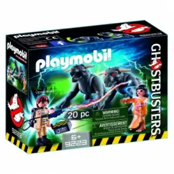 Playmobil - Venkman, Dana y Perros de Gozer