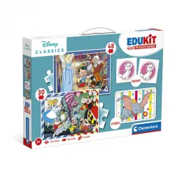 Clementoni - Edukit 4 En 1 - Disney Classic