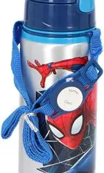 Cantimplora de aluminio con asa Marvel Spiderman 600ml