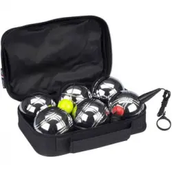 Set De Petanca V 6 Bolas Plateadas 52ju-chr-uni Get & Go