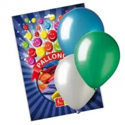 Bolsa con 14 globos grandes metalizados