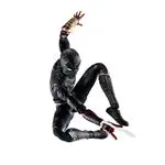 Figura Tamashii Nations S.H. Figuarts Marvel No Way Home Spiderman Traje negro y dorado 15cm