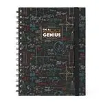 Cuaderno Legami L con espiral rayas Genius