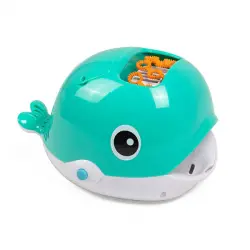 Máquina de pompas automática con forma de ballena