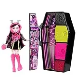 Mattel - Muñeca Draculaura Con Armario Skulltimate Secrets Serie 3 Monster High