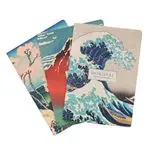 Pack de 3 cuadernos A5 Erik Kokonote Hokusai