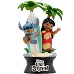 Figura Abystyle Disney Lilo y Stitch con tabla de surf