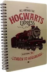 Libreta efecto 3D Harry Potter Hogwarts Express