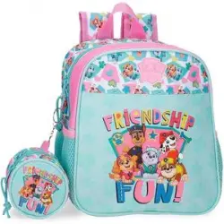 Patrulla Canina - Mochila Guardería Patrulla Canina Friendship Fun 23x25x10cm Poliéster