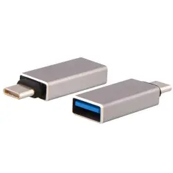 Adaptador T'nB OTG USB-C a USB-A Gris