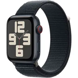 Apple Watch SE 44mm LTE Caja de aluminio Medianoche y correa Loop deportiva Medianoche