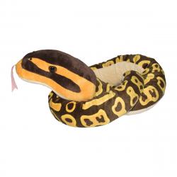 WILD REPUBLIC - Peluche 137 cm Serpiente pitón bola Wild Republic.