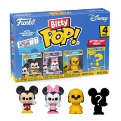 Disney - Pack 4 figuras Funko Bitty POP - Mickey