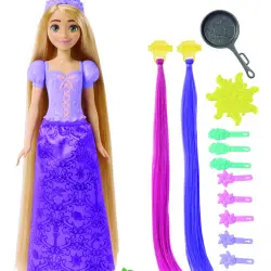 Disney Princesa Muñeca Rapunzel Peinados Mágicos