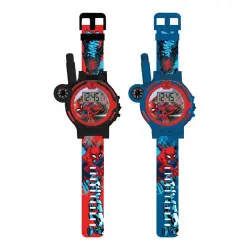 Kids Licensing - Reloj Walkie Talkie 2 en 1 Spiderman Kids Licensing.