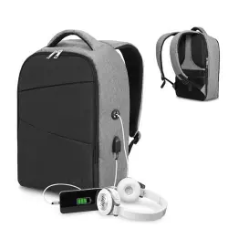 Mochila antirrobo Subblim Secure V2 AP Gris para portátil 15,6”