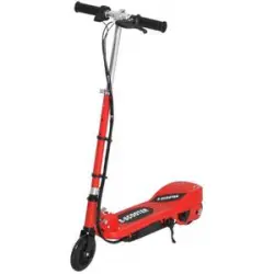 Homcom - Patinete Eléctrico Plegable Acero Rojo HomCom